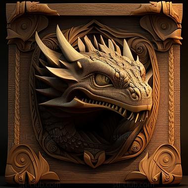 3D модель Игра Как приручить дракона 2 (STL)